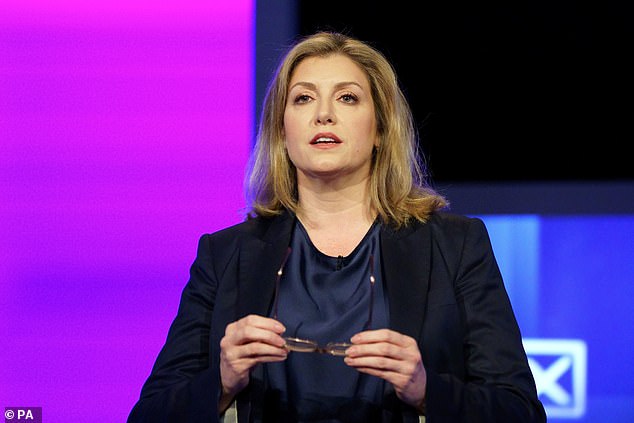 The trans row continued to dog Penny Mordaunt’s leadership campaign yesterday, as she dismissed criticism of her ‘woke’ views by insisting her position was ‘simple and straightforward’
