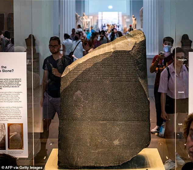 British academics are calling for the Rosetta Stone to be returned to Egypt after more than 200 years in the UK