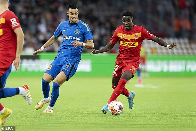 Burnley and Tottenham are among the teams in the race for Nordsjaelland's Ernest Nuamah