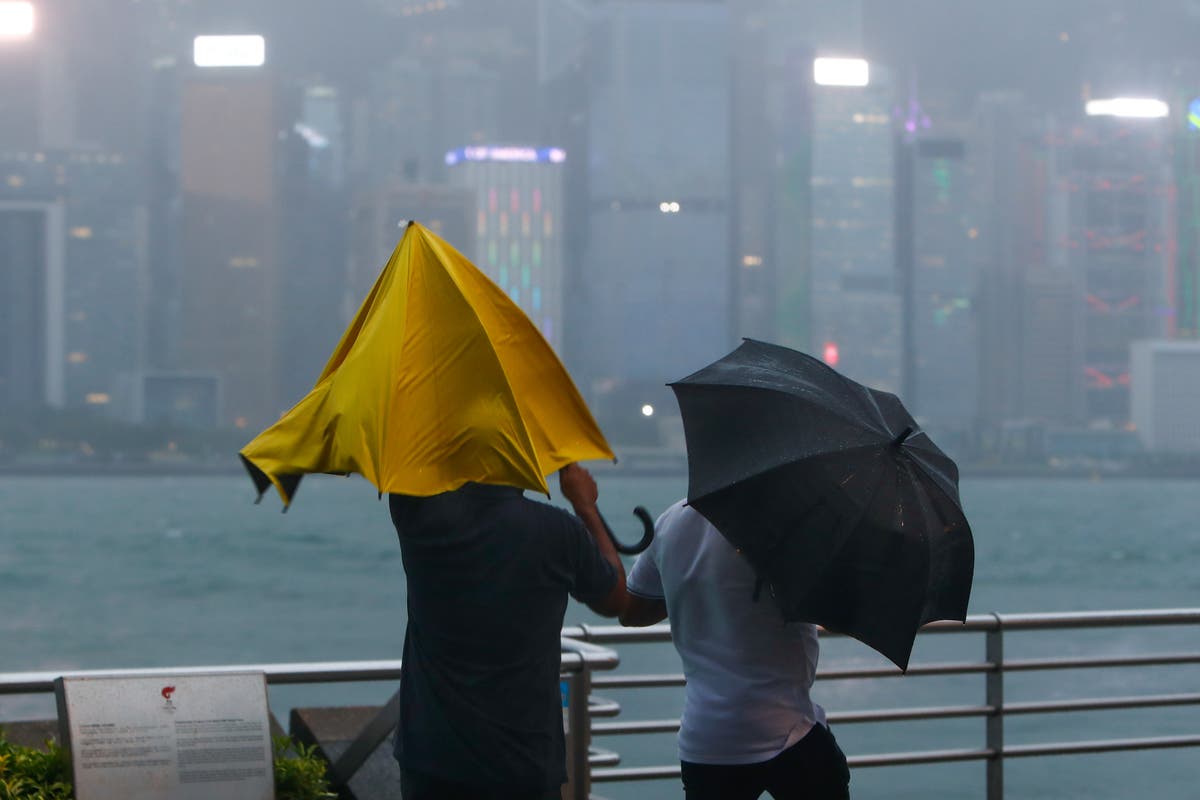 Watch live: Hong Kong faces aftermath of Typhoon Saola following ‘worst storm in decades’