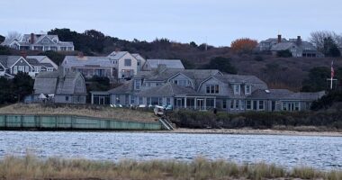 A fire engine was dispatched to the $34 million home on Nantucket where President Biden and his family are staying for Thanksgiving