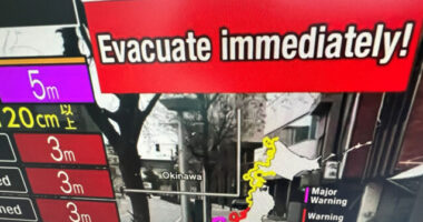 'Major Tsunami Warning': Japan Evacuates Coastal Areas After 7.6 Magnitude Earthquake Strikes Central Honshu