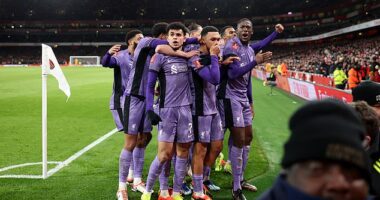 Liverpool beat Arsenal 2-0 in their FA Cup clash on Sunday evening thanks to an 80th minute own goal from Jakub Kiwior and an impressive strike from Luis Diaz