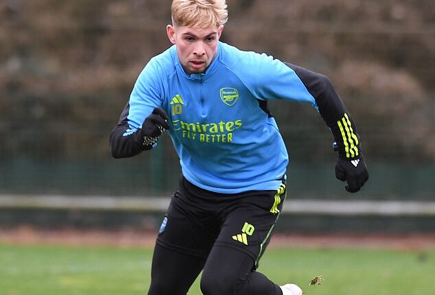 Arsenal have knocked back Premier League approaches for Emile Smith Rowe (pictured)