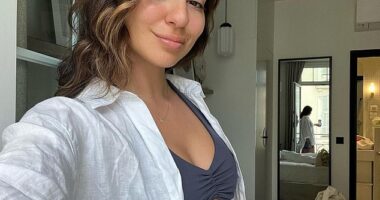 Bella Varelis (pictured) has developed a career as an influencer after starring on The Bachelor . And the former reality star hit a snag this week as she promoted her attendance at Breakfast Point Country Club