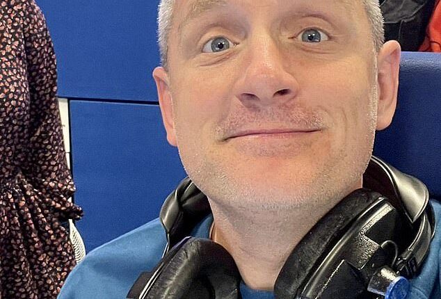 Pictured: BBC Lancashire radio host Graham Liver. The broadcaster hit back at an unimpressed viewer who labelled his show 'boring' today