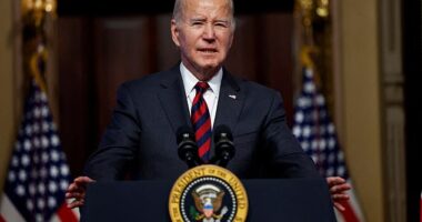President Joe Biden will kick-off 2024 by campaigning in Valley Forge, Pennsylvania to juxtapose George Washington's winter there with his claims that Donald Trump is trying to undermine democracy