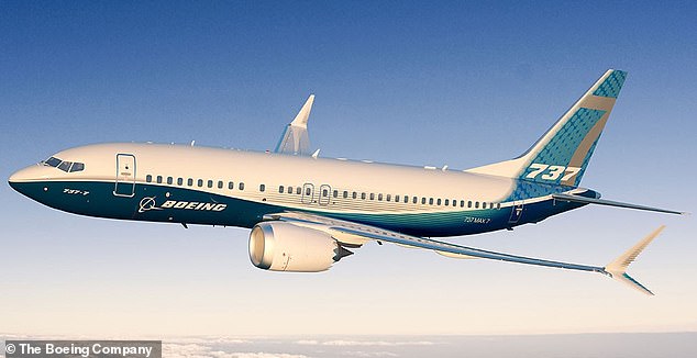 Boeing asked the FAA to exempt its new model 737 Max 7 jet (pictured)  from safety inspections
