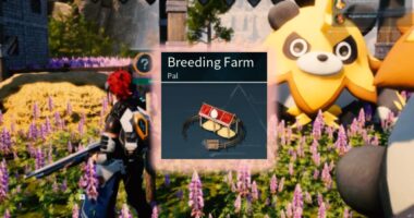 Breeding pals in Palworld