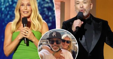 Chelsea Handler subtly jabs ex Jo Koy’s Golden Globes monologue while hosting Critics Choice Awards
