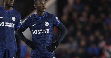 Fans have been left fuming with Moises Caicedo's attempt to prevent Middlesbrough's goal