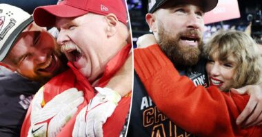 Chiefs coach Andy Reid reveals he met Taylor Swift before Travis Kelce
