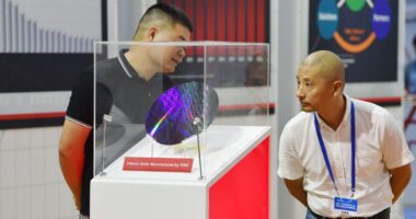 Chip maker TSMC posts 19% fall in net profit, but edges pasts forecasts