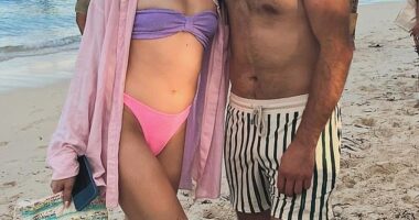 Christie Brinkley is one proud mother. On Friday the fashion model shared two images of her son Jack Brinkley Cook kissing his new girlfriend