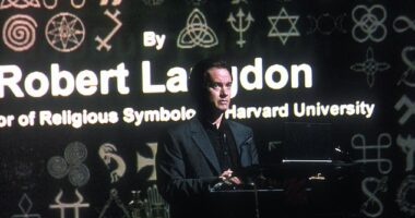 Tom Hanks filmed this scene in The Da Vinci Code in Fairfield Hall in Croydon, which has seen an increase in the number of Hollywood movies using the borough as a location