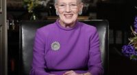 Queen Margrethe announced she will abdicate the throne on January 14, passing it to her son Crown Prince Frederik. Pictured: Her Majesty during her New Year's speech, in which she announced her abdication