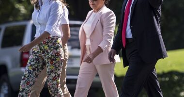 Melania Trump ’s mother will laid to rest today at the same picturesque Palm Beach church where her daughter married Donald Trump nearly two decades earlier