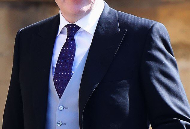 Earl Spencer (pictured) shared a selection of photographs to mark his late mother's 88th birthday yesterday