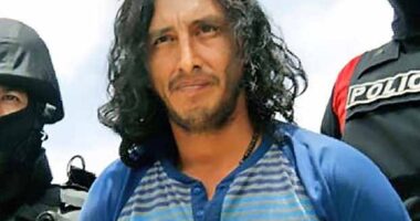 Fabricio Colon Pico, aka 'The Savage', escaped alongside 37 other inmates from the Riobamba jail in central Ecuador earlier this week after armed thugs stormed the prison and took guards and staff members hostage.