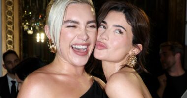 Florence Pugh poses with Kylie Jenner amid relationship with Timothée Chalamet