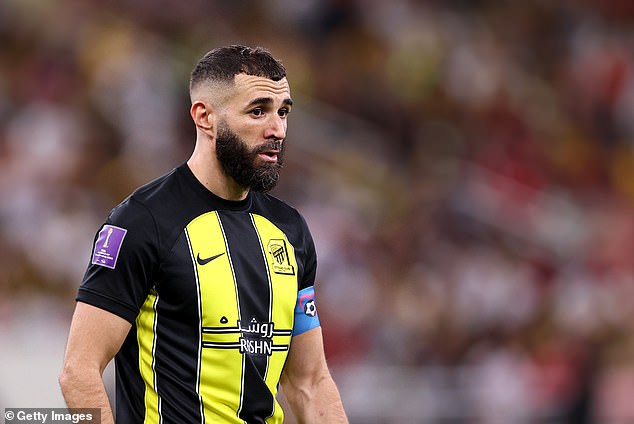Footballer Karim Benzema is