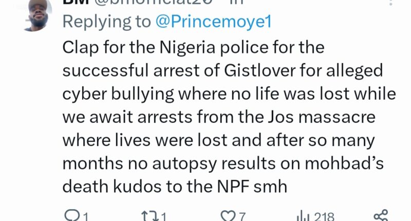 "Gistlover is not run by an individual but by a syndicate" Police PRO Adejobi clears the air after 3 people accused of running the blog were arrested