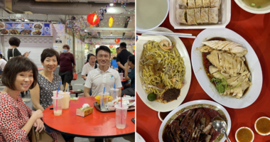 Grace Fu, Amy Khor & Baey Yam Keng visit ABC Brickworks to support hawkers after reports of slow business - Mothership.SG