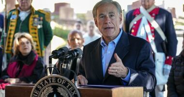Abbott has thrown down the gauntlet to president Biden and called him a 'lawless president'