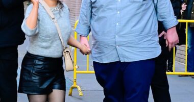 Gypsy Rose Blanchard and husband Ryan Scott Anderson in midtown Manhattan on January 5 as she continues her post-prison media tour