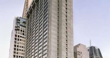 According to a securities filing, the owner of the Hilton Financial District, a 544-room hotel, said it defaulted on a loan last Wednesday. It was warned that its lenders could potentially seek to foreclose on the property if an agreement is not reached