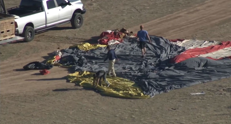 Hot air balloon crash in Arizona leaves four dead, one critically injured