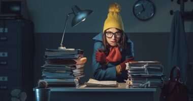 The Government is encouraging employers to sign up to the Menopause Workplace Pledge, promising to help menopausal colleagues wherever possible ¿ including recommendations for cooler office temperatures (file photo)