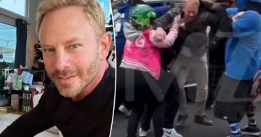 Ian Ziering speaks out after 'alarming' fight with biker gang on New Year's Eve