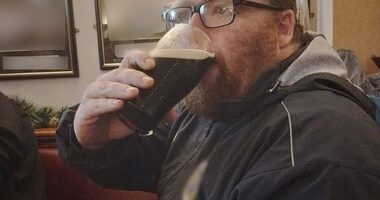 Sean Bryan, 33, drinking 81 pints of Guinness in just ONE weekend was branded 'stupid'