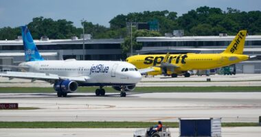 JetBlue and Spirit Airlines say they will appeal a judge's ruling that blocked their merger