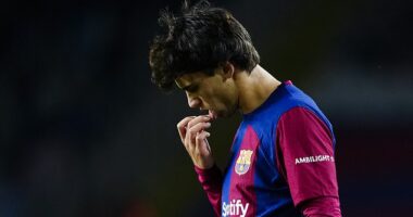 Joao Felix is reportedly struggling with his mentality and is losing the confidence of Xavi at Barcelona