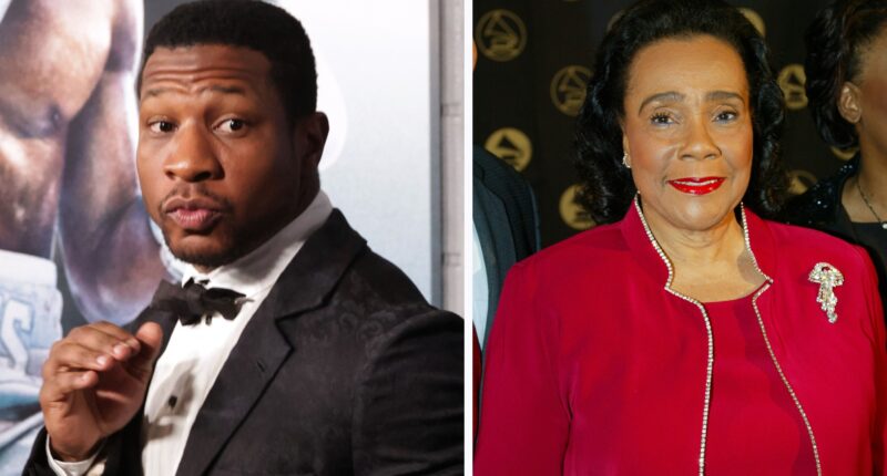 Jonathan Majors Explains Mentions Of Coretta Scott King