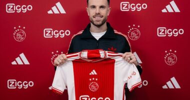 Jordan Henderson completed a move to Dutch club Ajax on Thursday, after calling an end to his time with Al-Ettifaq in Saudi Arabia