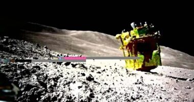 Kamikaze! Failed Japanese Moon Lander Hits Lunar Soil Nose First