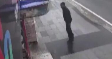 The suspect, who has not been name, has been prowling the streets of Esenyurt, east of Istanbul, and picking off his victims one by one