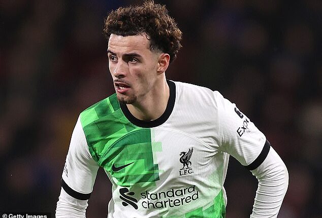 Curtis Jones has been outstanding for Liverpool this season and is on England's radar