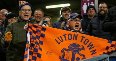 Luton Town supporters have been revealed as the Premier League's most stressed out fanbase