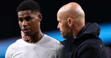 Manchester United will offer Marcus Rashford counselling if the forward reaches out