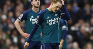 Declan Rice and Martin Odegaard reflect on a dreadful afternoon for Arsenal at Fulham