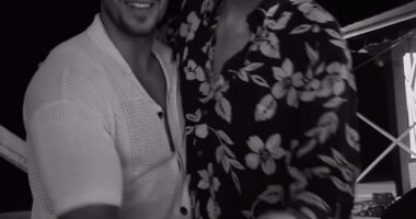 Molly-Mae Hague and Tommy Fury rang in the new year during their lavish getaway in the Maldives with very unlikely pal - David Walliams