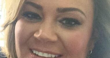 NHS nurse Donna Maxwell (pictured) was found guilty of wasting police time after stabbing herself in plot to claim compensation