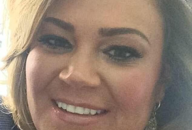 NHS nurse Donna Maxwell (pictured) was found guilty of wasting police time after stabbing herself in plot to claim compensation