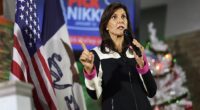 Former UN Ambassador Nikki Haley accused 2024 rival Ron DeSantis of hypocrisy for being pro-Israel but campaigning with 'the most anti-Israel Republican' Rep. Thomas Massie – who voted against a resolution condemning anti-Semitism on college campuses