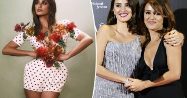 Penélope Cruz afraid to drive after watching sister get run over