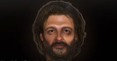 Experts have reconstructed the face of the only man to have been crucified in Roman Britain. Professor Joe Mullins, a forensic artist at George Mason University, Virginia, carried out the reconstruction